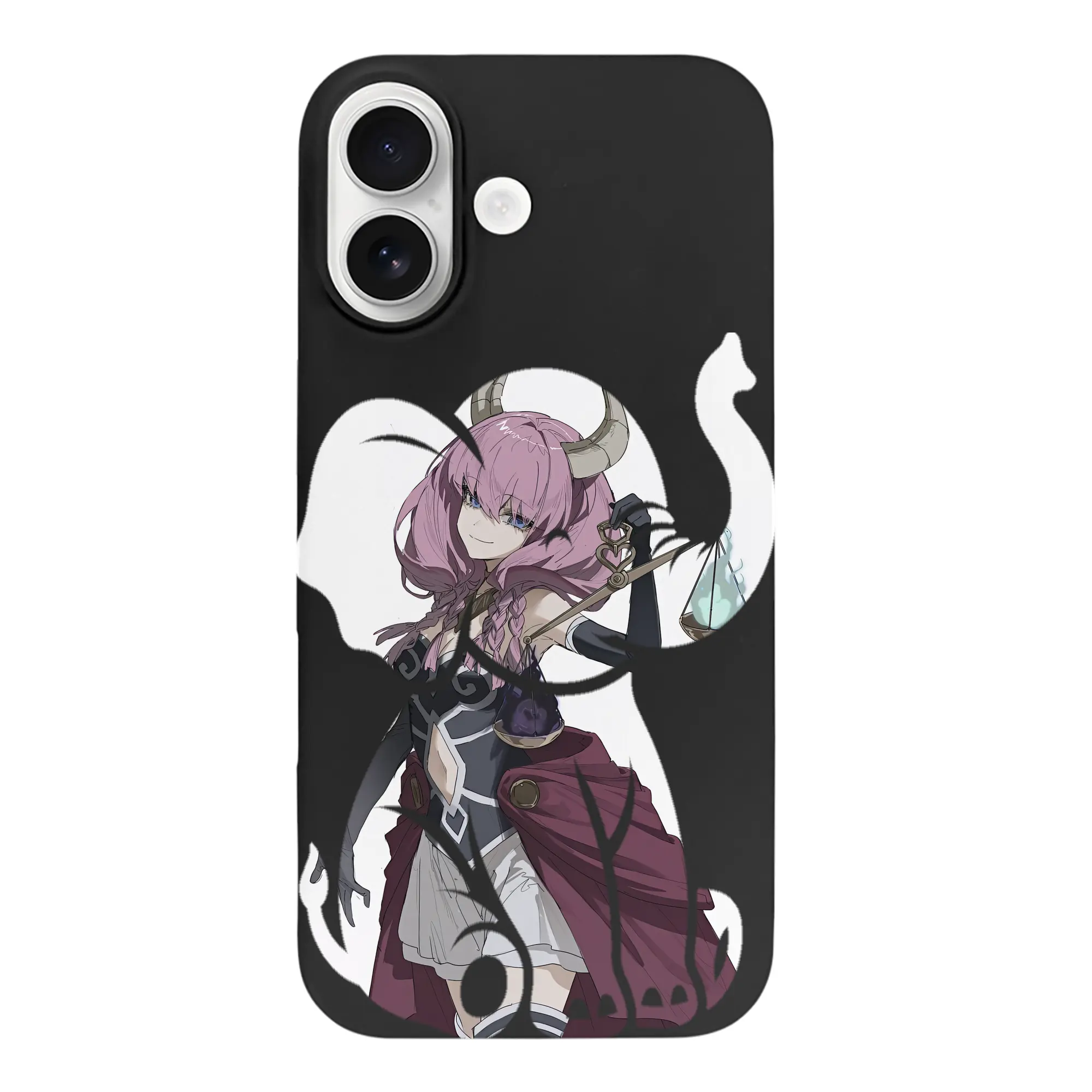 葬送のフリーレン（Frieren） グッズ,アウラ（Aura） - iPhone 17 シリーズ シリコンケース 薄型 耐衝撃 指紋防止 ソフトタッチカバー 精密フィット 傷防止 保護ケース iPhone 17/17 Air/17 Pro/17 Pro Max 対応